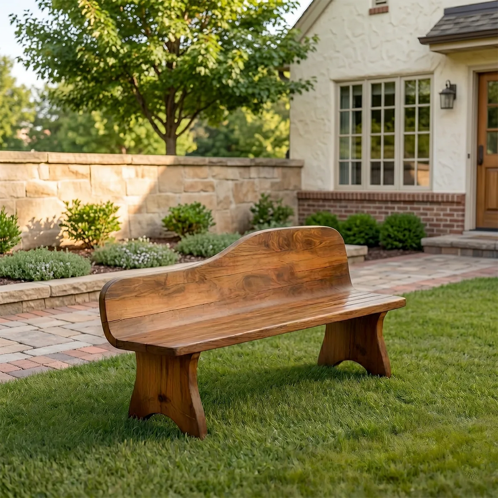 Premium Solid Wood Garden Bench , Handcrafted