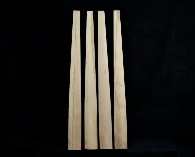 Set of 4 Farmhouse Wood Table Legs Kitchen Island Legs Dinner Table Legs Mid Century Legs Sofa Legs Strong Table Legs Diy Office