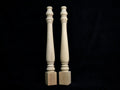 Set of 4 Farmhouse Wood Table Legs Kitchen Island Legs Dinner Table Legs Mid Century Legs Sofa Legs Strong Table Legs
