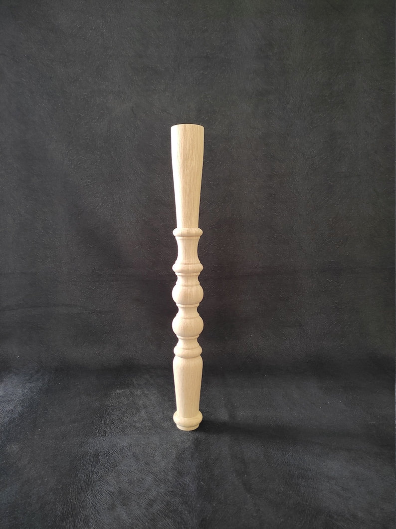 Set of 4 Wooden Table Legs, Wood Dining Table Leg, Farmhouse Table Leg, Table Leg, Wood Table Base, Furniture Leg, Table Post, Home Decor