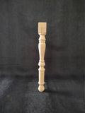 Set of 4 Wooden Table Legs, Table Leg, Farmhouse Table Leg, Wood Leg, Turned Leg, DIY Table Leg, Furniture Legs