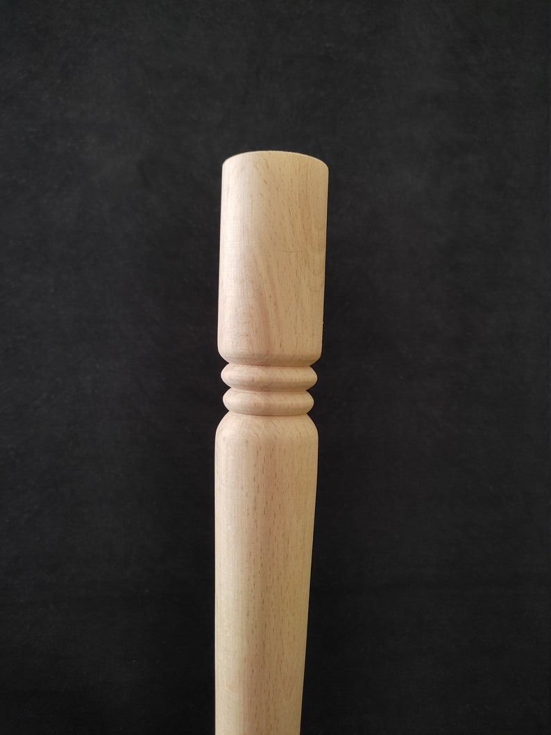 Set of 4 Wooden Dining Table Legs, Console Table Leg, Furniture Feet, Modern Bench Leg, Coffee End Table Wooden Furniture Leg