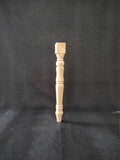 Set of 4 Wood Dining Table Legs, Unfinished Farmhouse Table Leg, Dresser Leg, Table Base, Table Post, Wooden Table Leg Wood Furniture Leg, Wooden leg
