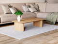 Modern Coffee Table - Rectangular coffee table - Wooden coffee table - Unique coffee table - Low coffee table - Teak wood coffee table
