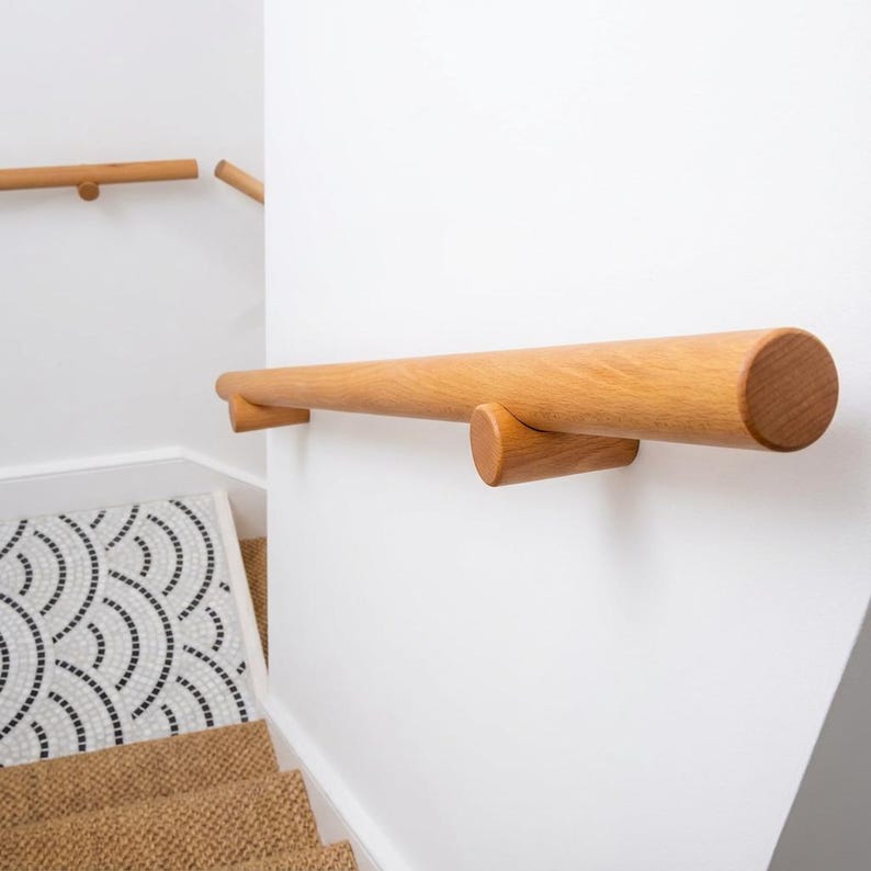 Luxury Towel hanging , Wooden Handrail Bracket,  Staircase Accessories, Towel Hanging Bracket