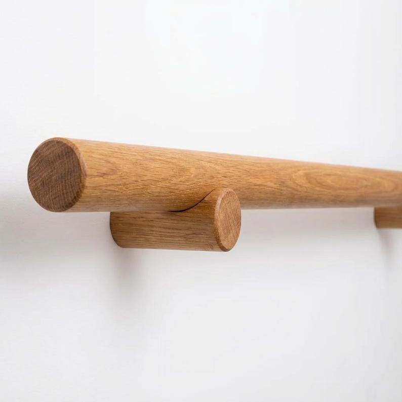 Luxury Towel hanging , Wooden Handrail Bracket,  Staircase Accessories, Towel Hanging Bracket