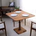 Luxury Compact Square dining table, Small Kitchen Table, Apartment, Cafe, Hotel, Balcony furniture 2 Feet Square